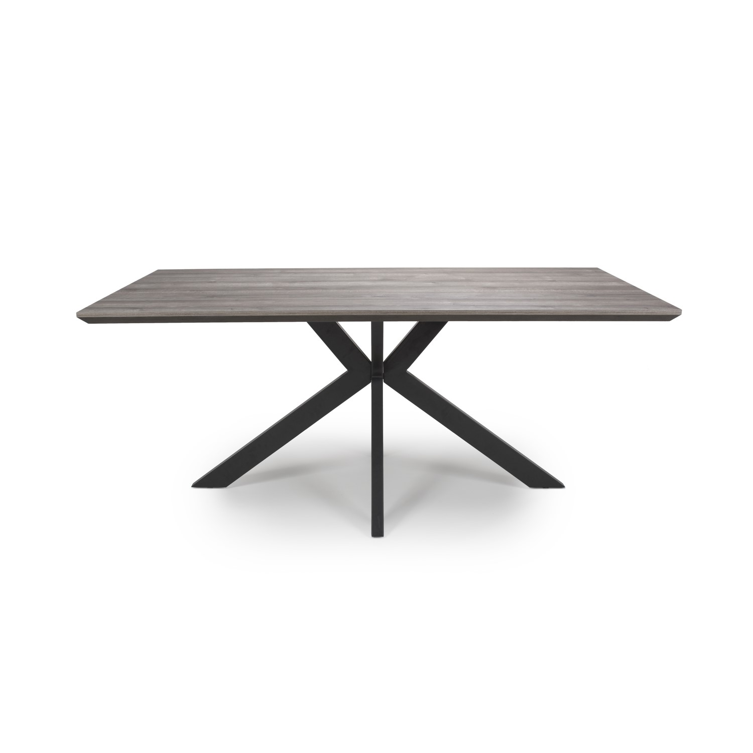Read more about Large rectangle grey wood dining table seats 8 liberty